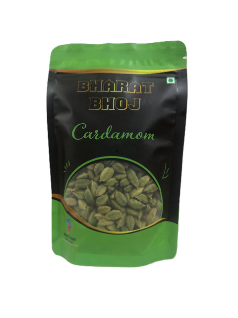 Bharat Bhoj 8mm Bold Cardamom (Elaichi) – 100g